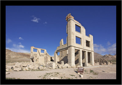 The Ghost Town Of Rhyolite