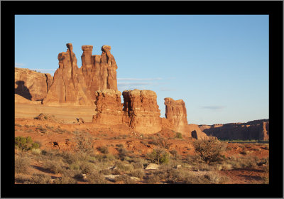 Three Gossips (plus 3 studs) at Arches NP