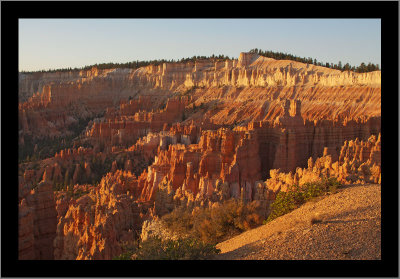 More Cliffside Glow, Bryce Canyon NP