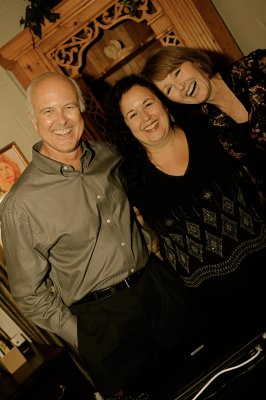 YourAct Owners and Actors Bob Harter, Della Cole with Rebecca Shrager