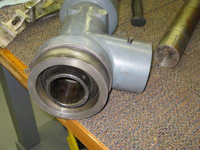 Upper DEC bearing (refurbished by Mark Lancaster)