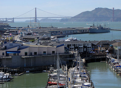 Pier 39/Golden Gate Bridge