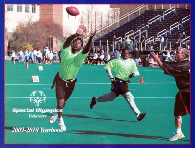 Special Olympics Delaware 2009-2010 Yearbook Cover