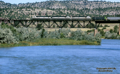 BNSF 9814 West At Guernsey, WY