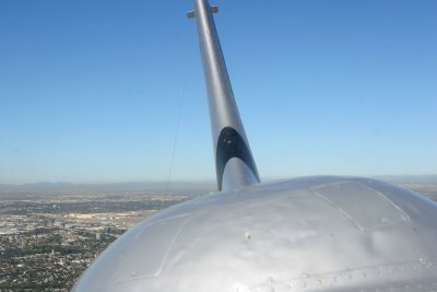 Upper aft turret looking aft