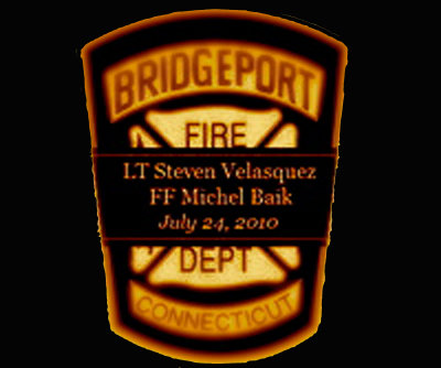 in memory of Lt. Steven Velasquez and FF Michel Baik