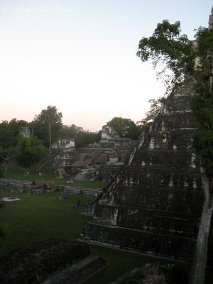 View of Temple I and North Acropolis from Central Acropolis