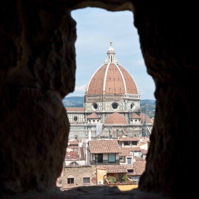 Florence Cathedral seen from Palazzo Vecchio