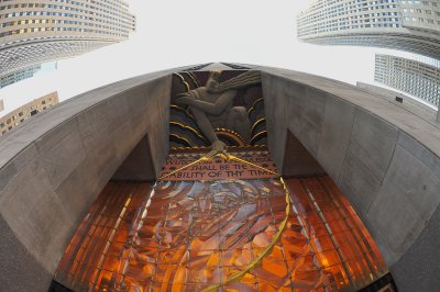 Rockerfeller  Center entranceway