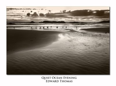 Quiet Ocean Evening