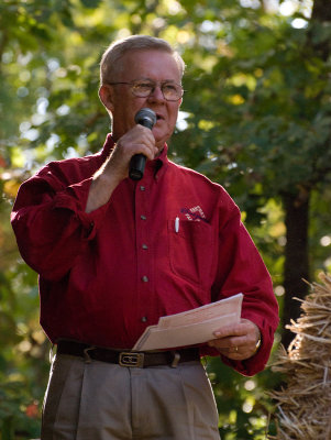 Emcee Dave Rousseau