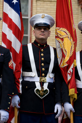 United States Marine Corps Color Guard