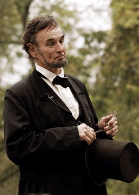 Fritz Klein as Abraham Lincoln