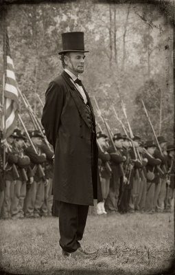 Fritz Klein as Abraham Lincoln