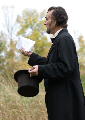 Fritz Klein as Abraham Lincoln