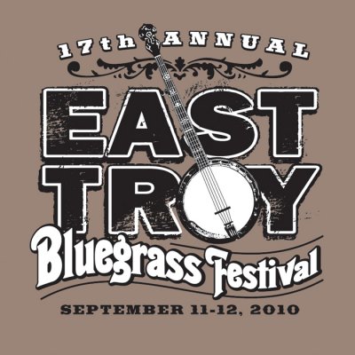 2010 East Troy Bluegrass Festival T-shirt - front