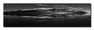 Reflection of Telescope Peak from Badwater