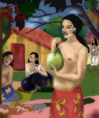 Ea Haere ia Oe by Paul Gauguin (1893)