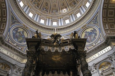 ST PETER'S TOMB IN  ROME