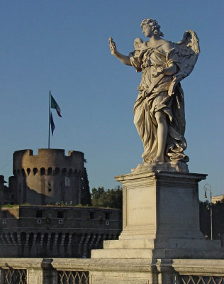 ANGEL ON BRIDGE ROME