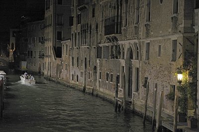 NIGHT ON THE CANAL VENICE