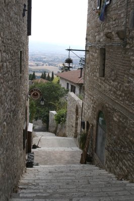 STAIR WAY IN ASSISI