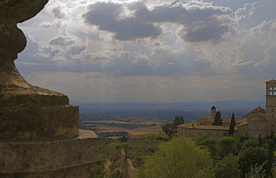 VIEW OF UMBRIA FROM ASSISI
