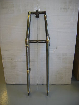 Girder fork after repair