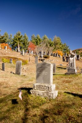 Graveyard where Calvin Coolidge is buried