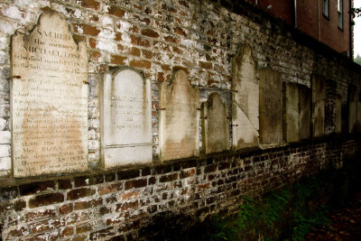 Headstones, Colonial Park Cemetery, Savannah, GA