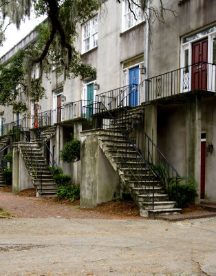Colored Doors, Savannah, GA