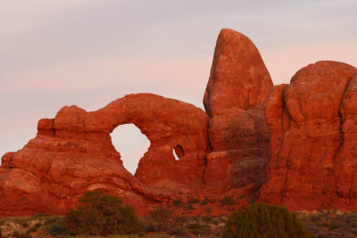 Turret Arch at Sunset