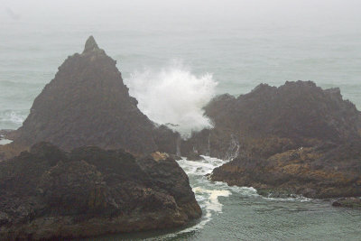 rocks & waves