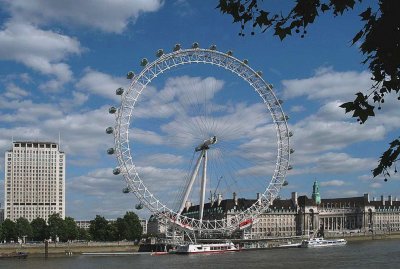 London Eye from Embankement