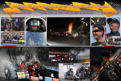 2009 Mitch King Motorsports 2X IHRA TF Champ Poster