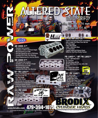 2010 Brodix Ad in National Dragster