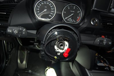 Replace steering wheel hub