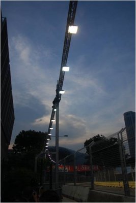 Track lighting up