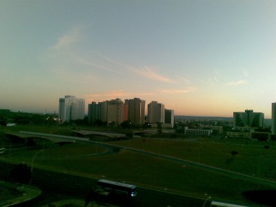 Vista do Hotel - 16.07.2010 -  amanhecer