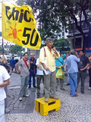 Chico Alencar 50 - campanha para prefeito