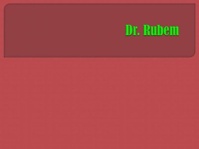 Dr. Rubem e famlia