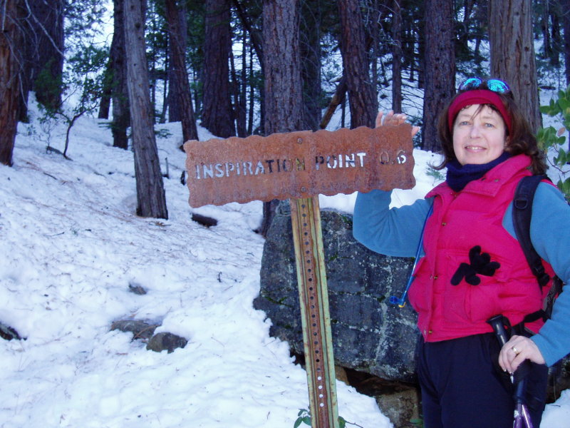 on the way down