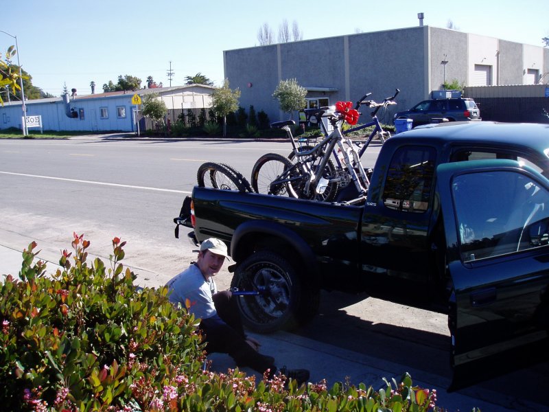 Santa Cruz ride end