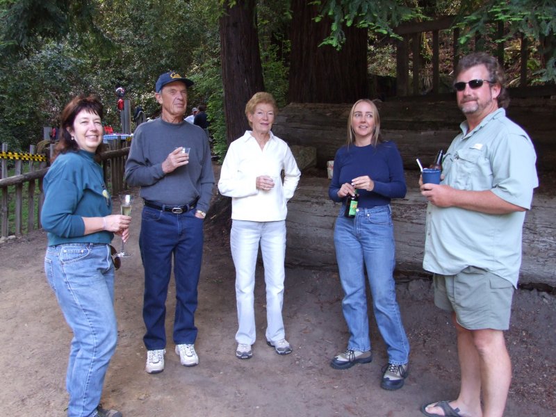 Cathy, Link, Jane, Gail and Scott