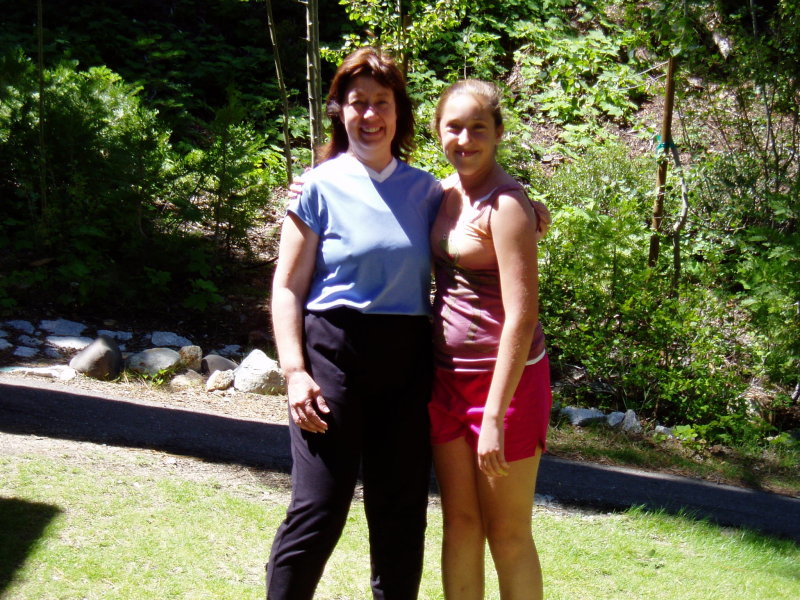 Cathy and Lauren