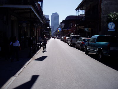 French Quarter towards downtown