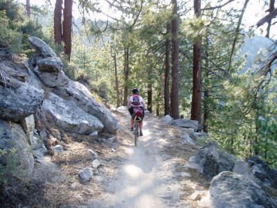 singletrack'in on the flume