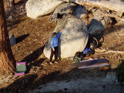 flume-camp; boulder problem