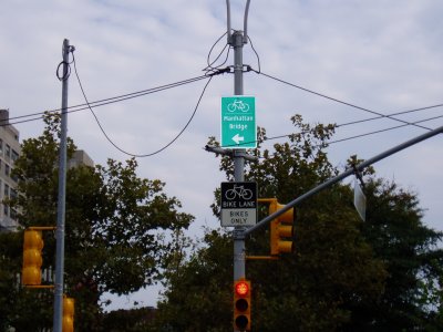 Bike signs