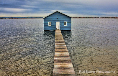 Boatshed, Swan River, Perth, Western Australia
